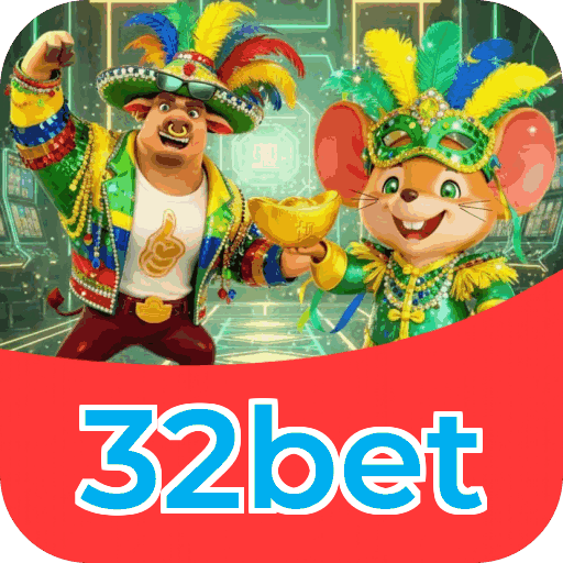 Interface do aplicativo 32bet mostrando jogos disponíveis no iOS e Android